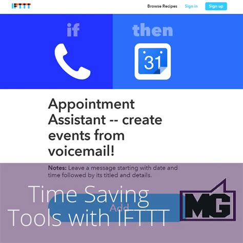 Time Saving Tools With Ifttt