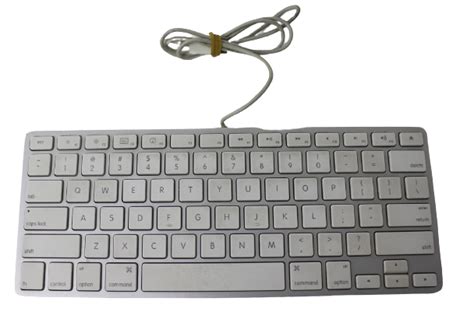 Oth Produto Apple Wired Keyboard A1242 Com Fio