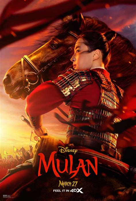 While pretending to be a man, she sometimes tries to fit in, but also stays true to her beliefs about what's important in a partner, what being a warrior means. Mulan: due nuovi poster del film Disney | Cinema - BadTaste.it