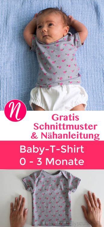 Minikollektion kleidung für frühchen kreativ freebook. Baby T-Shirt - Freebook für 0 - 3 Monate | Schnittmuster baby, Shirt schnittmuster baby und ...