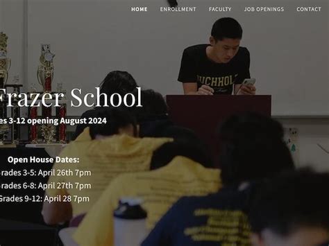 Buchholz Math Teacher Will Frazer To Open The Frazer School To Focus On