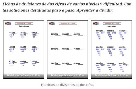 Divisiones De Dos Cifras Matemáticas Gratis Recurso Educativo 7903006 Tiching