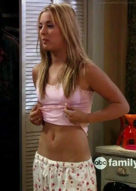 Kaley Cuoco 8 Simple Rules Actress Cm2 6 Hot Midriff Photos