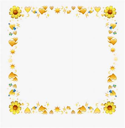 Emoji Frame Clipart Transparent Border Clipartkey