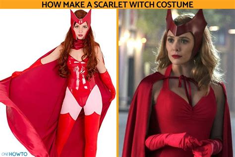 How To Make A Scarlet Witch Halloween Costume Diy Wanda Maximoff Costume