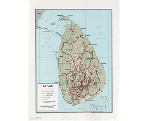 Maps Of Sri Lanka Collection Of Maps Of Sri Lanka Asia Mapsland Maps Of The World