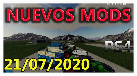 👉 Mods Para Farming Simulator 19 21072020 Ps4 👈 Youtube