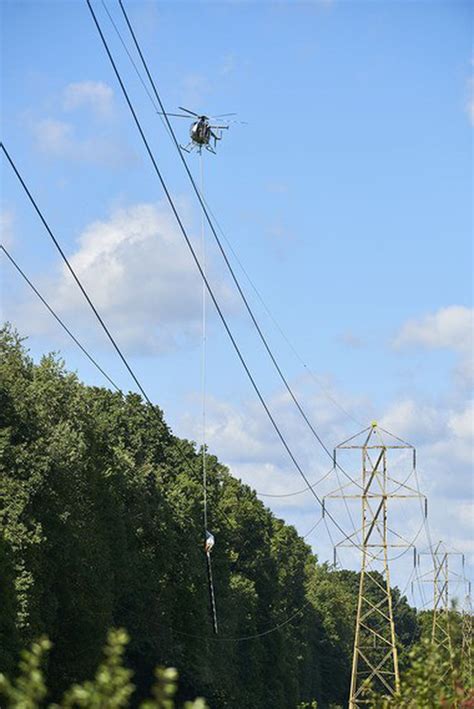 Firstenergy Deploys Helicopter With Aerial Saw To Trim Trees Along