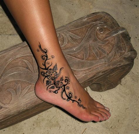 Flower Ankle Band Tattoos Best Tattoo Ideas