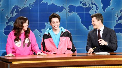 Watch Saturday Night Live Highlight Weekend Update Pete Davidson On Living With His Mom NBC Com