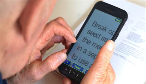 Smart Phone Set To Transform The Lives Of Blind People All Together Now