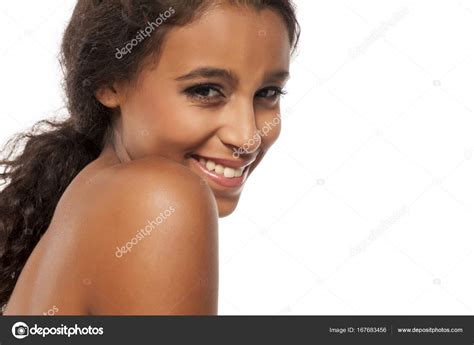 Happy Dark Skinned Woman Stock Photo By ©vgeorgiev 167683456