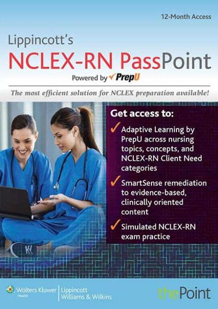 Lippincotts Nclex Rn Passpoint Powered By Prepu Edition 12 By