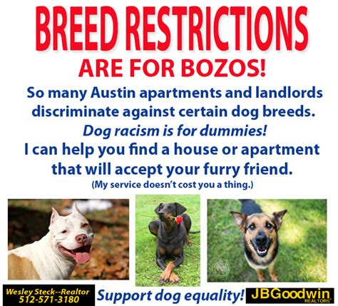 Overcoming Breed Restrictions For Rental Properties