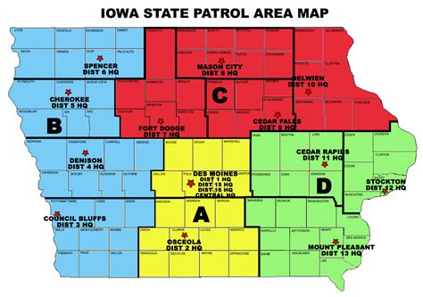 District Offices Iowa Department Of Public Safety