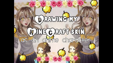 Watch Me Draw And Color Re Creating My Minecraft Skin