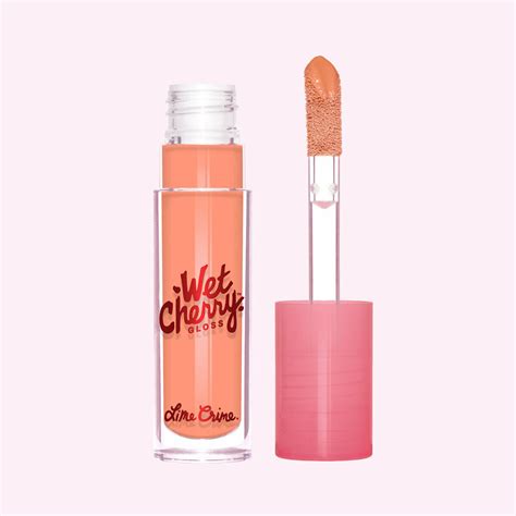 Authentic Lime Crime Cosmetics Wet Gloss Lipgloss Unripe Cherry Soft