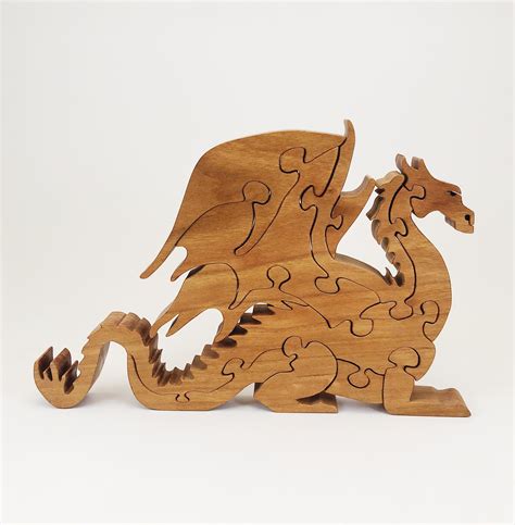 Wooden Resting Dragon Puzzle Scroll Saw Patterns Scroll Saw Patterns