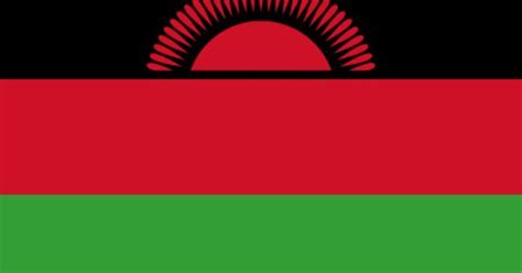 National Flag Of Malawi From Malawi