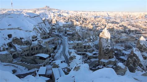 Winter In Cappadocia Turkey Youtube