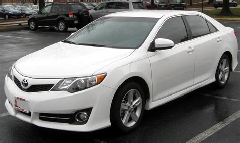 White Toyota Camry Best Selling Car In The United States Image Free