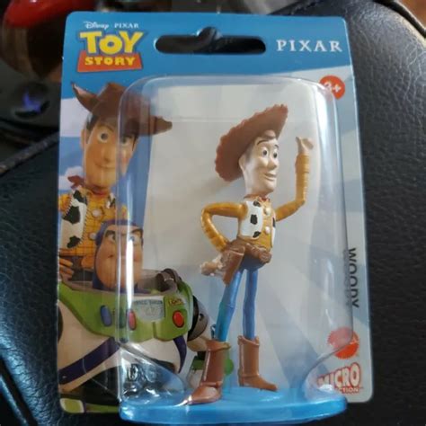 Disney Toy Story Woody Pixar Figure Mattel Micro Collection New Cake