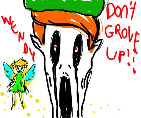 Peter Pan From Your Nightmares Drawception