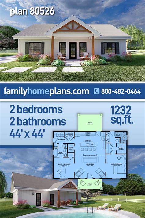 Ranch House Floor Plans Cottage Floor Plans Small House Floor Plans