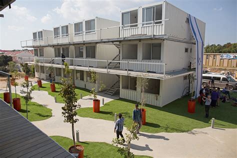 Israeli Students Find Affordable Housing In Shipping Container