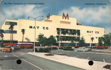The May Company In Lakewood Center California Postcard
