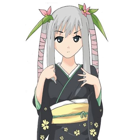 Kimono Girl Coloring Pages For Adults Justcolor