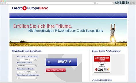 Sie erhalten eine jährliche zinsgutschrift und viele weitere tolle angebote. Credit Europe Bank Kredit Erfahrungen & Test 2021