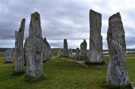 Callanish Standing Stones Isle Of Lewis Outer Hebrides Scotland
