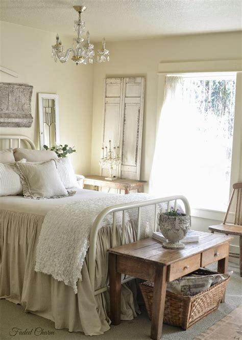 Farmhouse Bedroom Salvaged Architectural Pieces And Mismatched