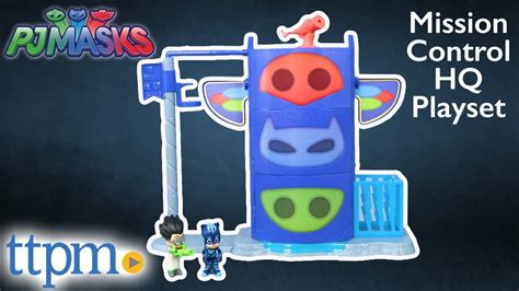 Pj Masks Mission Control Hq Playset From Just Play Youtube