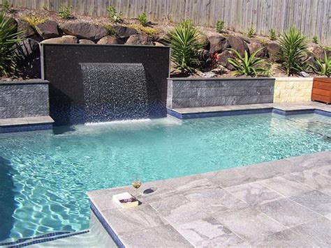 Here are examples of designs for several water and lava features, including fountains, waterfalls, water walls, a lava incinerator, and a swimming pool. Top 10 water feature designs - hipages.com.au