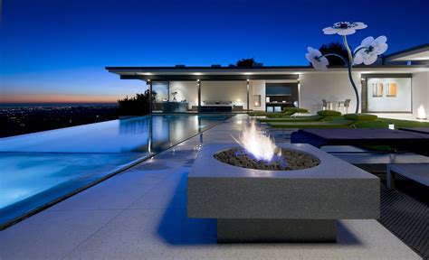 La Home With Infinity Pool And Fire Place Maisons Hollywood