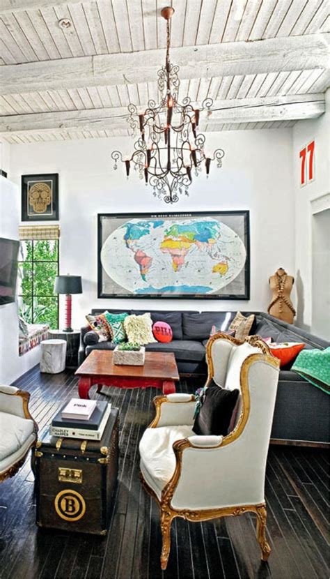 Eclectic Decor Blending Antique And Modern Items