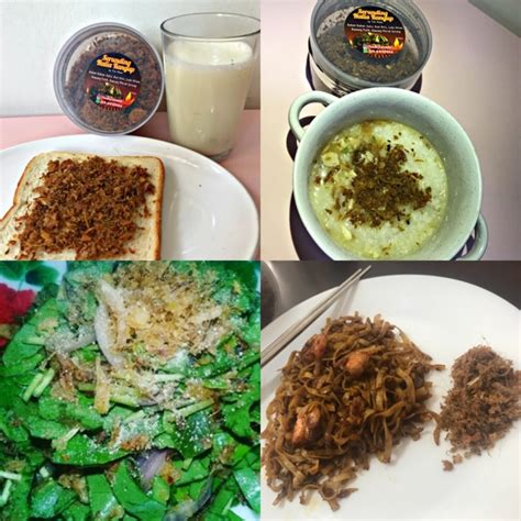 Antara serunding yang biasa adalah serunding daging, ayam, ikan, udang dan ikan bilis. Serunding Halia Rangup: Ikan Bilis & Ikan Talang (Sesuai ...