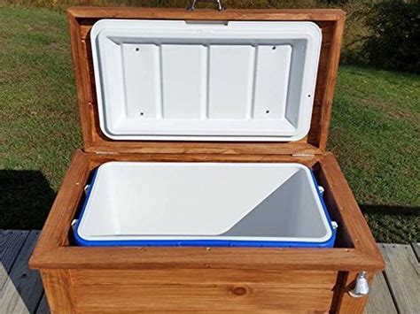 Outdoor Wooden Ice Cooler Box Coolers On Sale