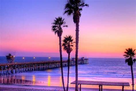 Huntington Beach Pastel Sunset Photo Beach