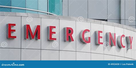 Emergency Sign Stock Photo Image Of Medical Emergency 4953430