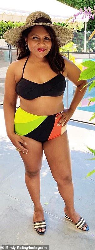 Mindy Kaling Is A Beacon Of Body Positivity As She Shows Off Her Curves In Two Bikinis On