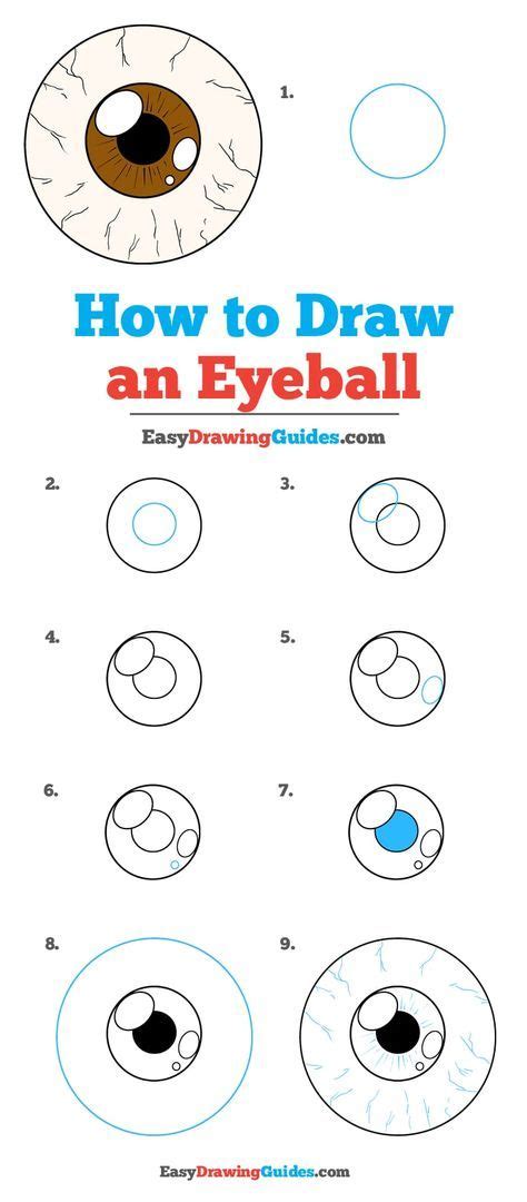 How To Draw An Eyeball Really Easy Drawing Tutorial Drawing