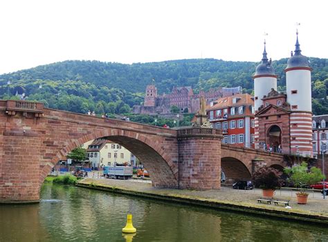 Free Images Heidelberg Bridge Neckar Old