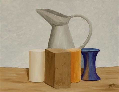 Maybe you would like to learn more about one of these? Natura Morta One Homage to Giorgio Morandi Painting by ...