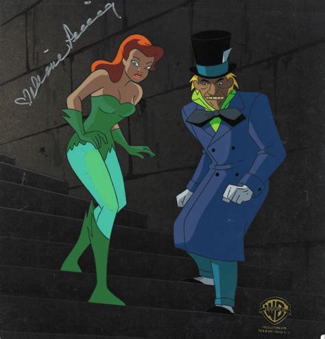Batman The Animated Series Original Production Key Setup Poison Ivy And Madhatter Batman The