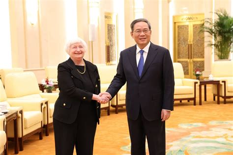treasury secretary janet yellen holds high level meetings in 4 day visit to china