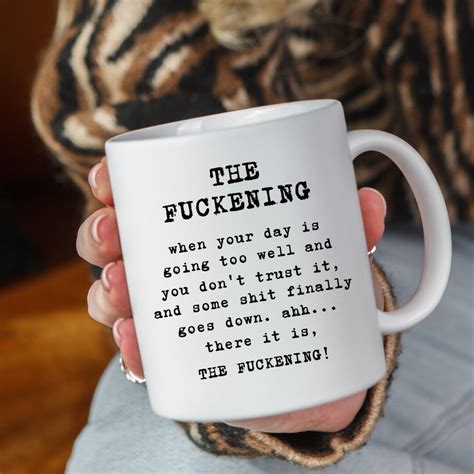 Fuck Mug Fuckening Definition Funny Coffee Mug For Best Friend Coworker