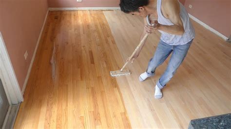 Refinishing your floors is toxic and can make you and your family sick. Refinishing hardwood floor(My house remodeling project # 4 ...